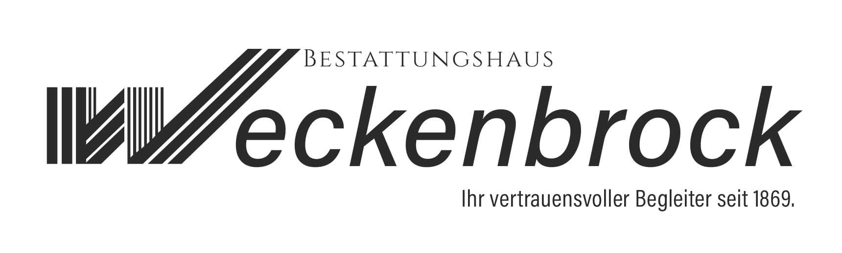 Logo Bestattungshaus Weckenbrock
